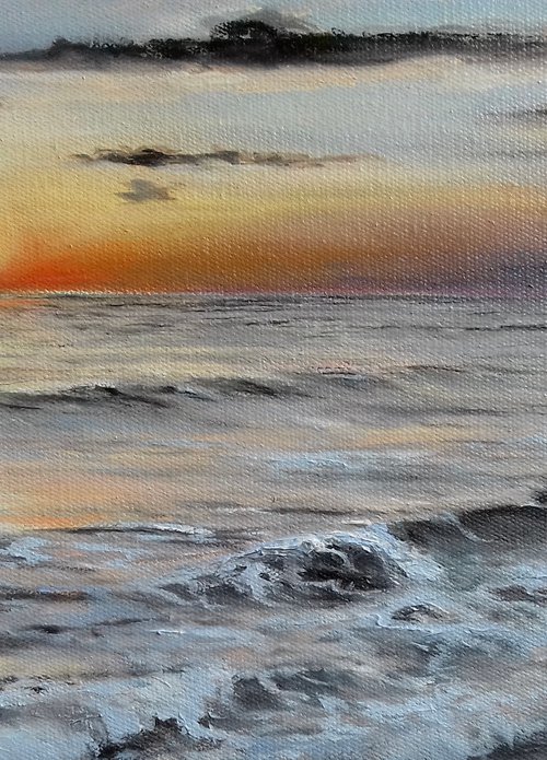 Summer sunset 2020 by Aflatun Israilov