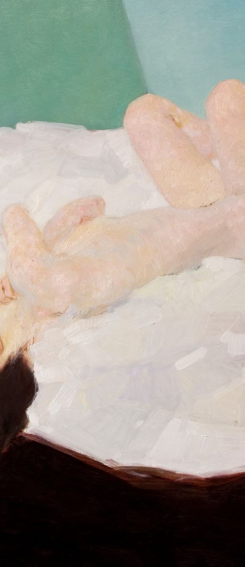 nude impressionist woman : anna by Olivier Payeur