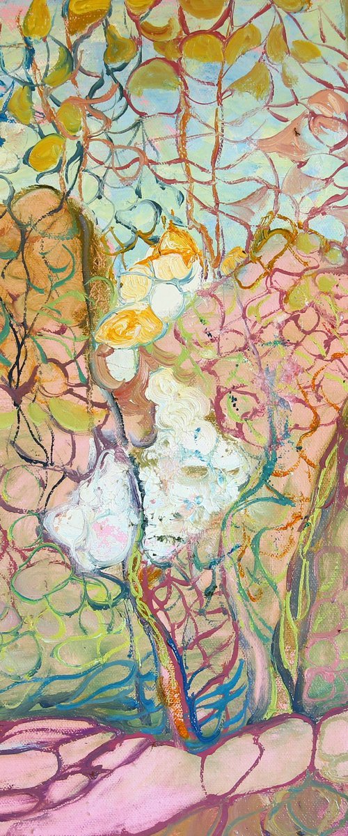 "Light" Pastel іmpressionist oil art by Vladyslav Ruban