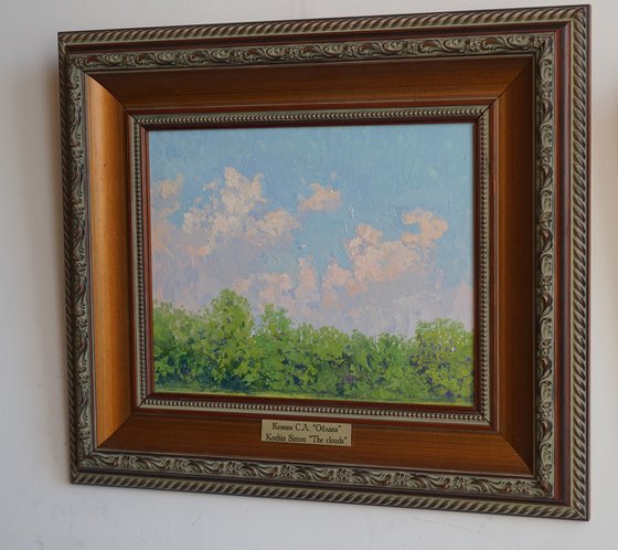 Clouds. Botanical Garden