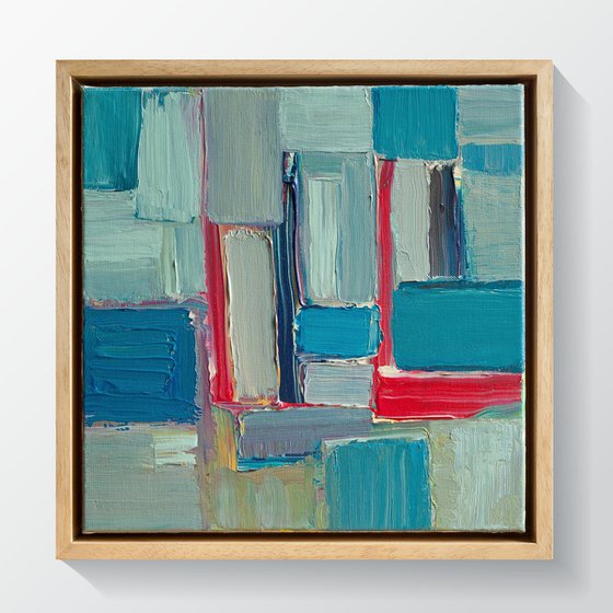 Boats On The Water - Abstract Seascape
