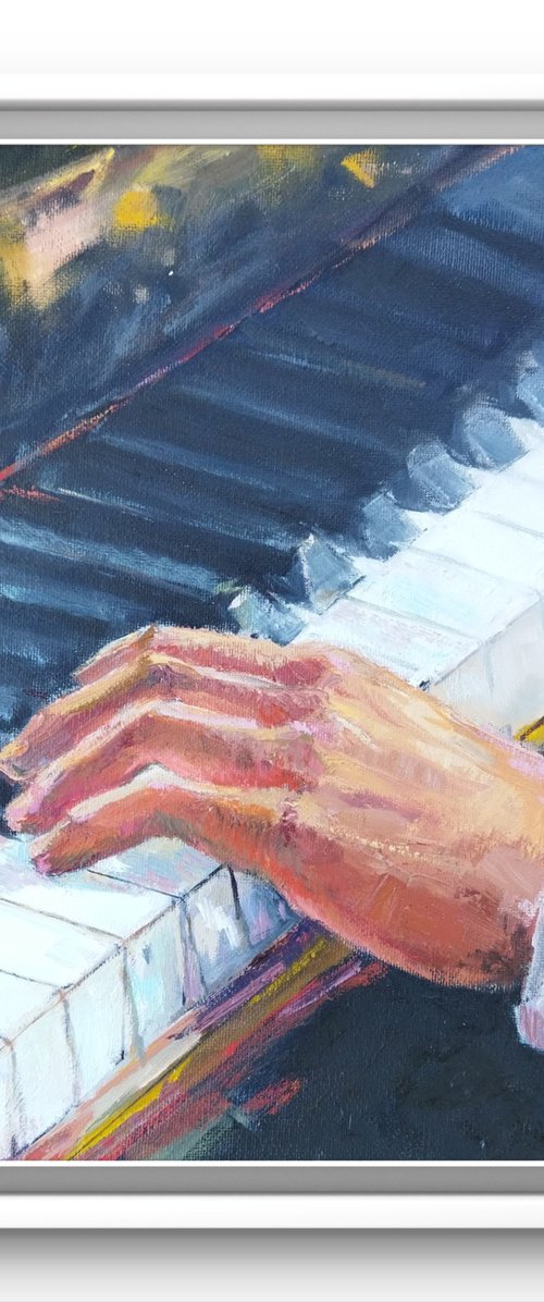“Piano” – Music Wall Art by Ann Krasikova