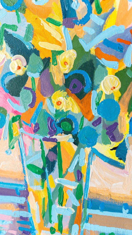 Blooms in Brushstrokes 6 (AV Art)