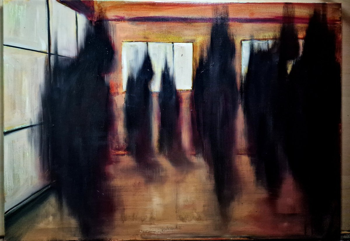 Strangers in a Dark Room II by Leezee Lee ( Georgiana L. Nicolae)