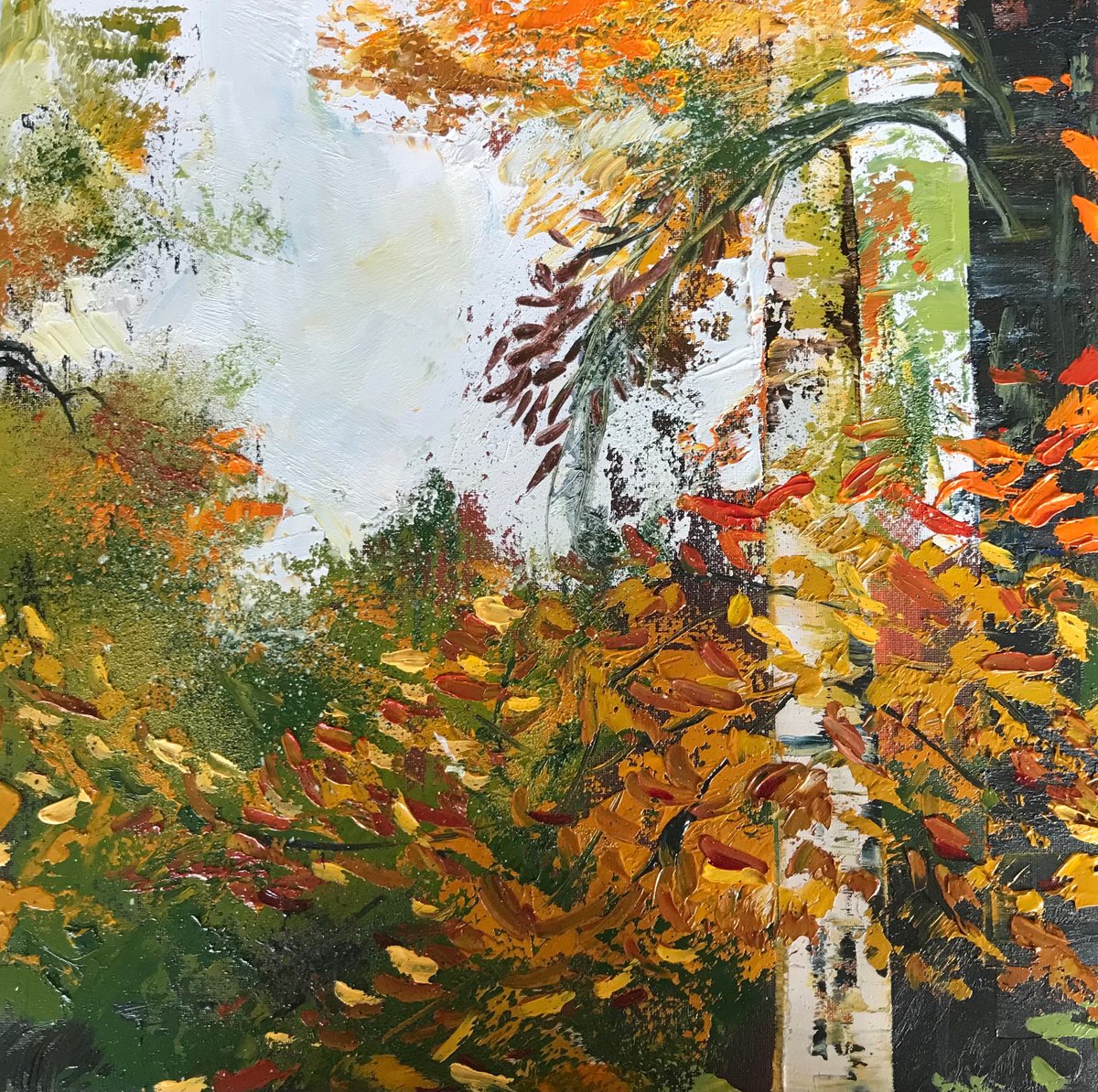 Through the Autumn Trees by Belinda Reynell
