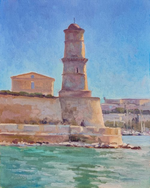 Fanal Tower (Harbor of Marseille) by Pascal Giroud