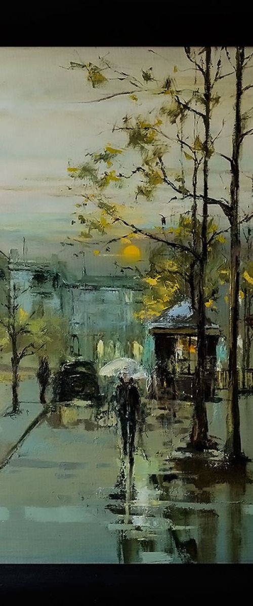 'Rainy day in Paris' by Ewa Czarniecka
