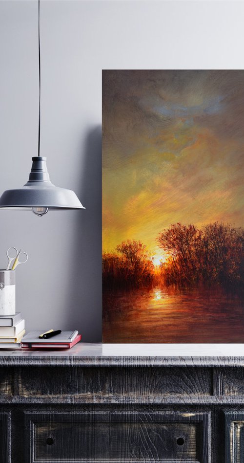 " Reddish Glow " SPECIAL PRICE!!! by Ivan  Grozdanovski