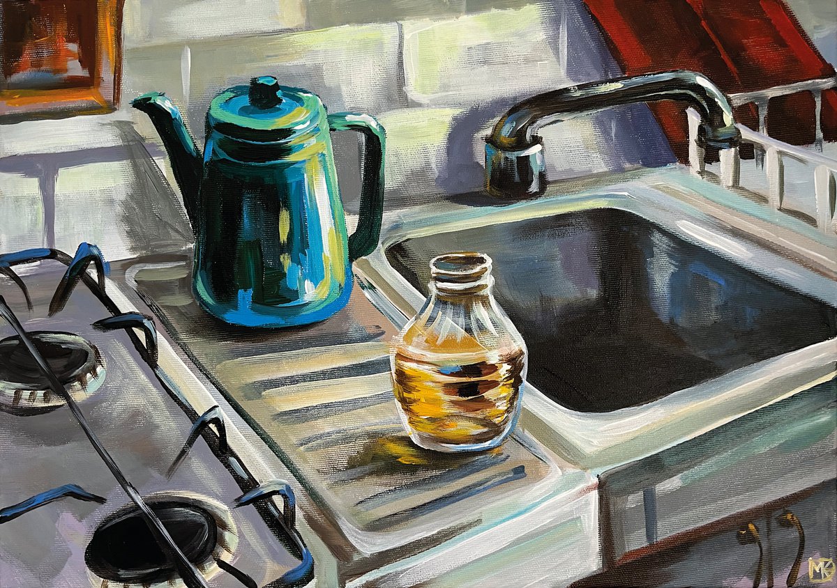 Saturday Morning By Maria Kireev, 20 X 14, Artwork For Sale On Artfinder