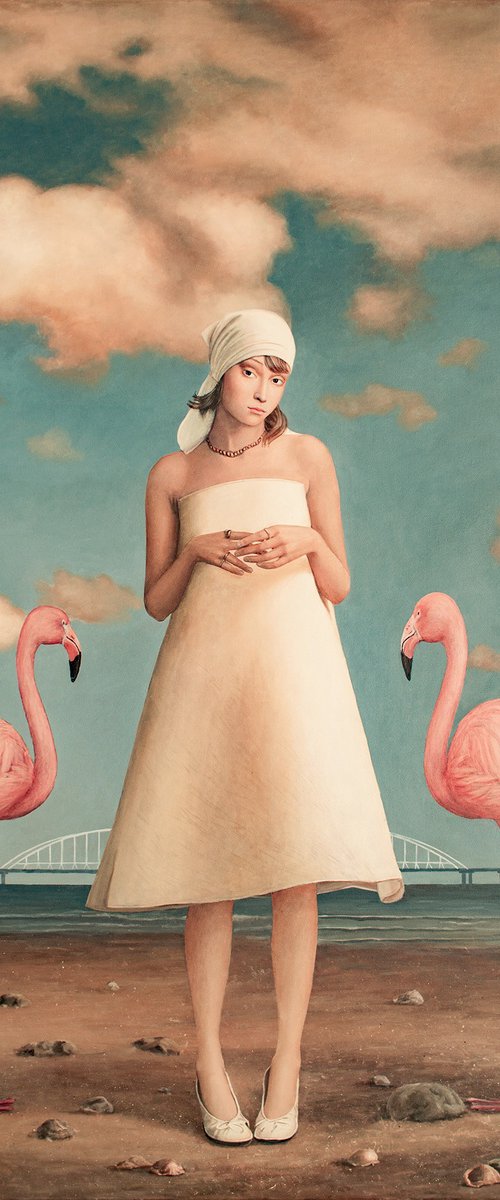 Pink Flamingo or FP-5 Missile by Nataliya Bagatskaya