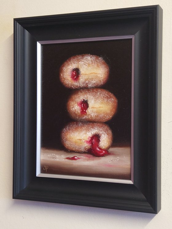 Jelly jammy  Donuts still life