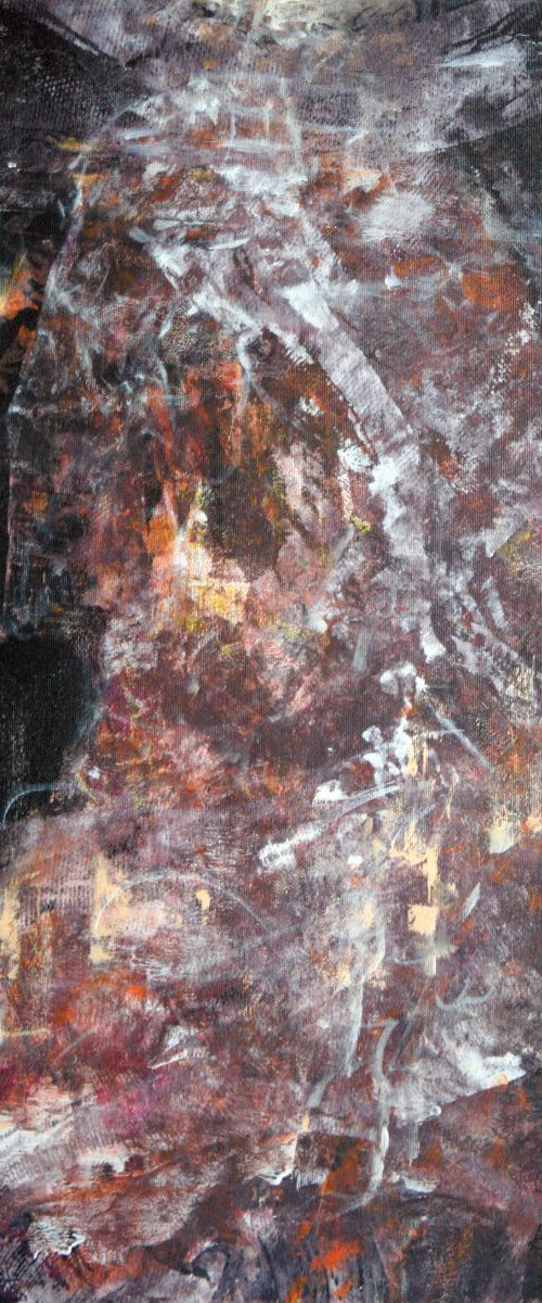 ANGEL ECLECTIC DARK INCANDESCENT PROFILE ONIRIC COSMIC SPIRITUAL ART SIGNED BY MASTER KLOSKA by Kloska Ovidiu
