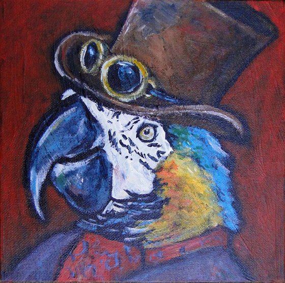 Steampunk Parrot