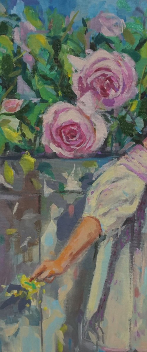 Among Roses by Amaya Fernández Fariza