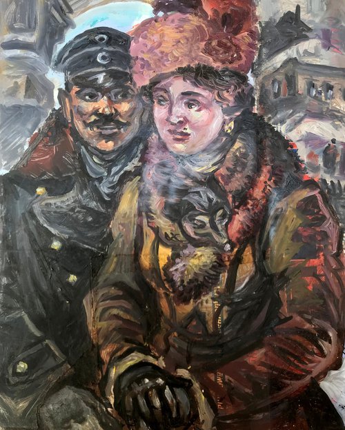 Husband and wife by Oleg and Alexander Litvinov
