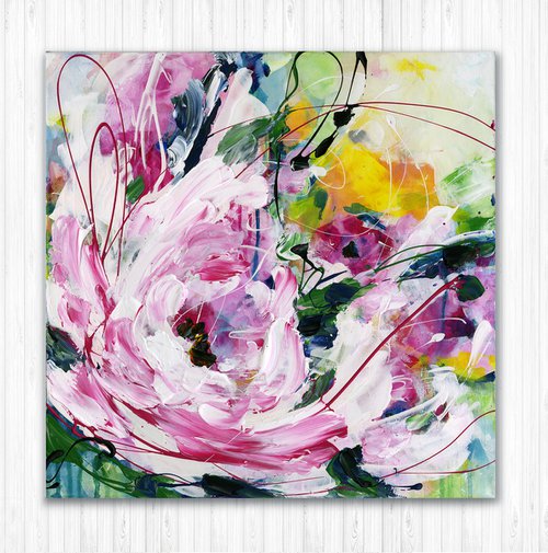 Morning Bloom - Floral Painting by Kathy Morton Stanion by Kathy Morton Stanion