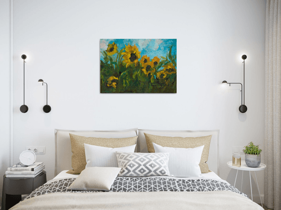 Ukrainian Floral Art — Sunflower Fields