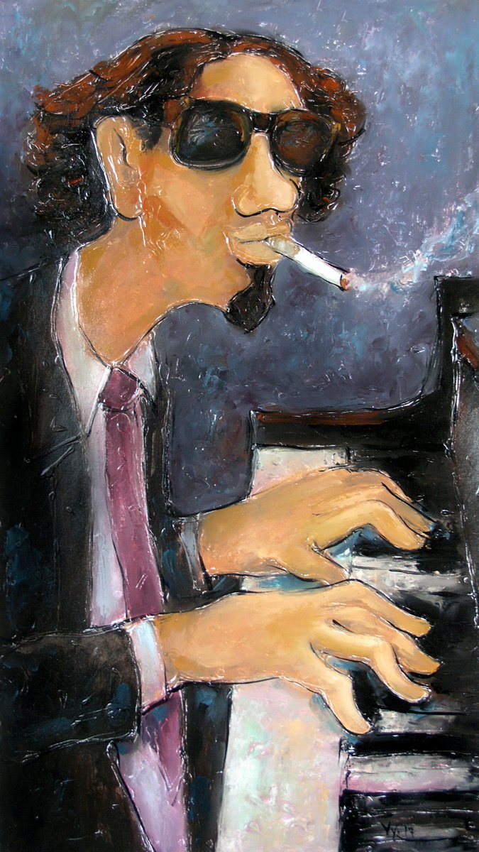 Pianist by Valentina Yevmenenko