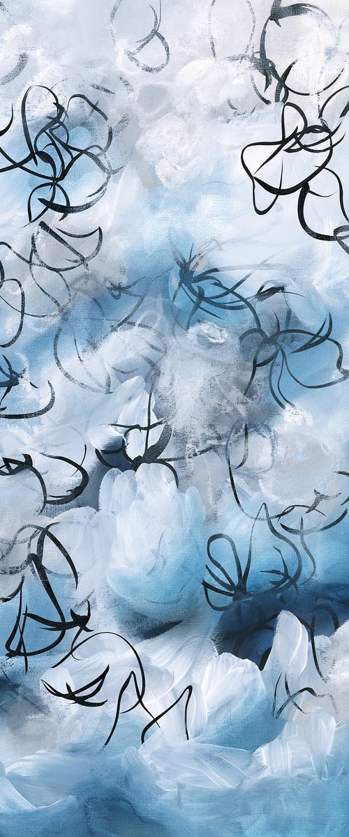 Sonnet In Blue No.6 by Sara Richardson Artist
