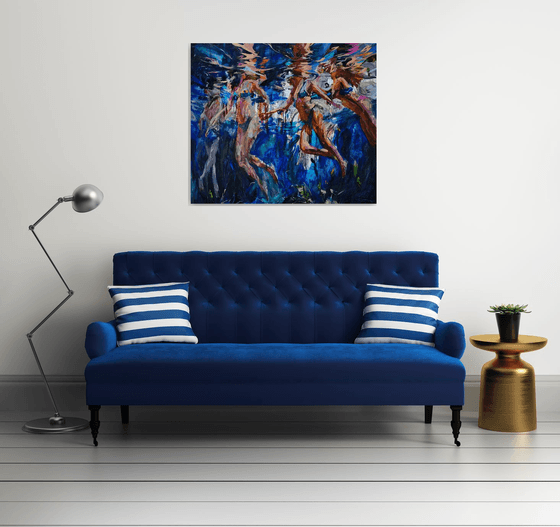 Drifting Under the Blue