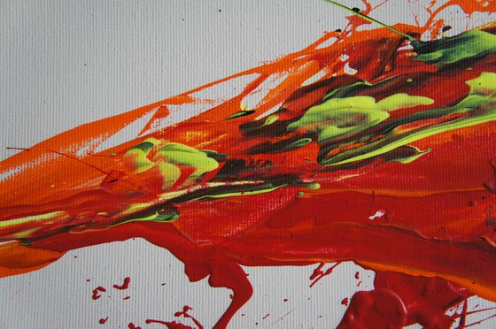 Right Into The Blaze (Spirits Of Skies 096080) (120 x 80 cm) XXL (48 x 32 inches)