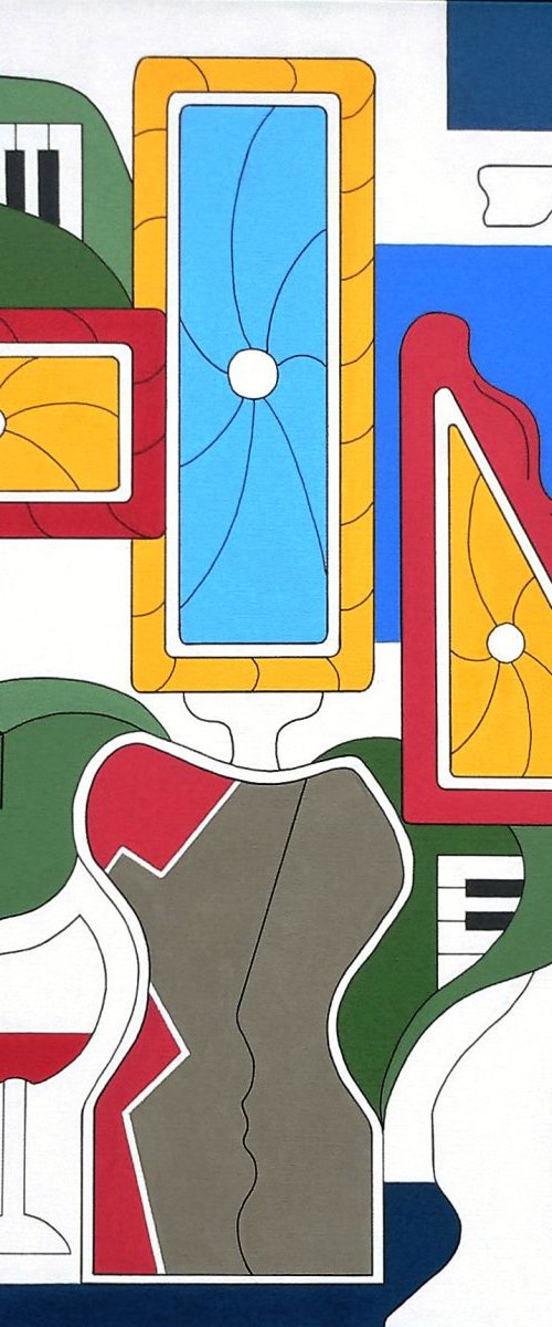 Happy Flowers by Hildegarde Handsaeme