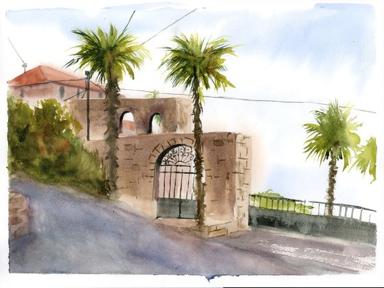 Israel plein air art