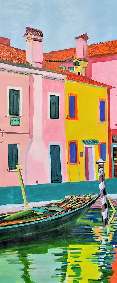 Venice No3 / 100 x 70 cm by Alexandra Djokic