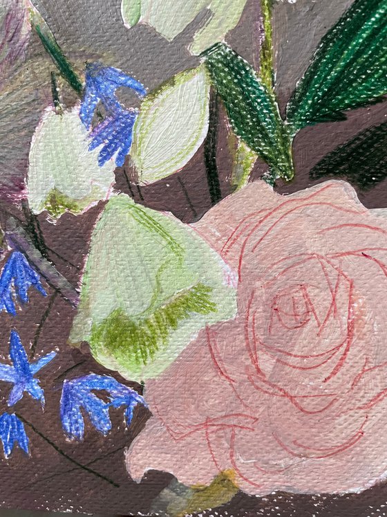 Floral sketch #1