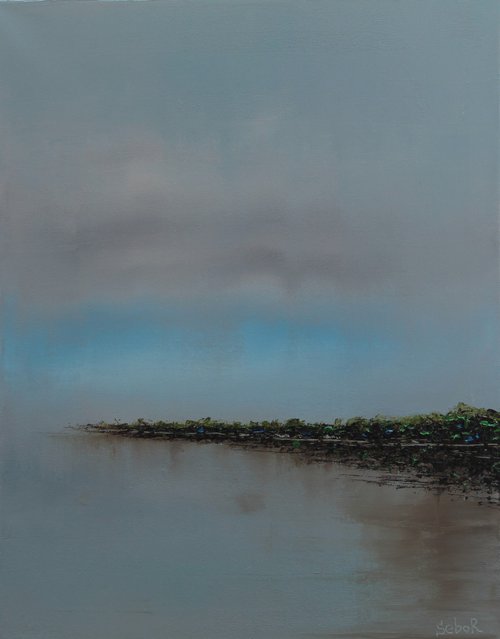Misty Cape by Serguei Borodouline