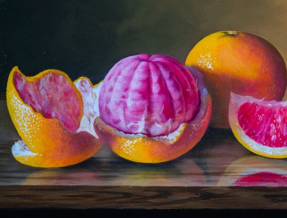 Still Life with Grapefruit