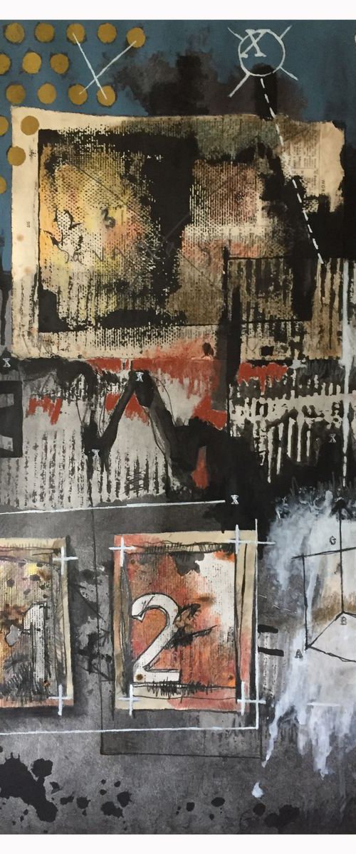 COMPOSITION NO. 156 [ SUNNY SEASIDE ] 2017 by G Kustom Kuhl