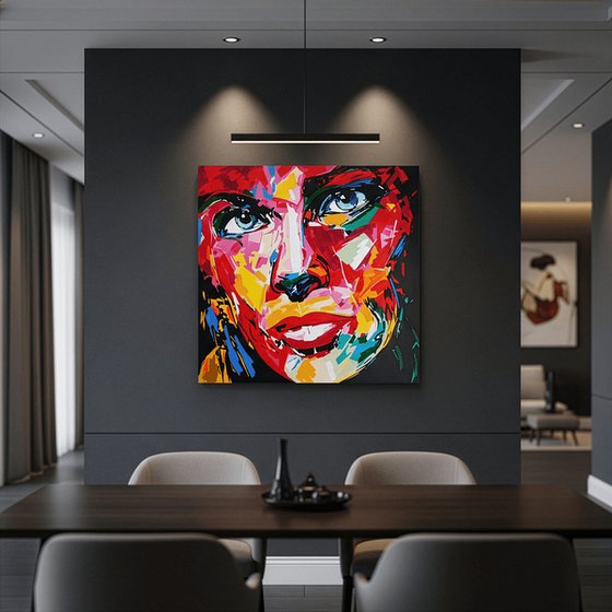 Lisa - The character’s play of colours