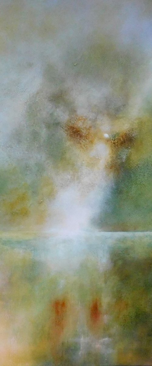 Beach Walk 90cm x 90cm by Colin Robson