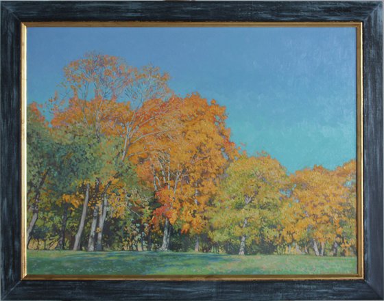 Golden autumn in Tsaritsyno
