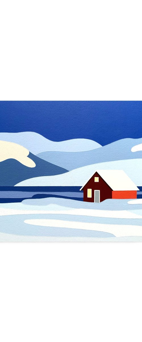 Arctic Sunset by Zoe  Hattersley