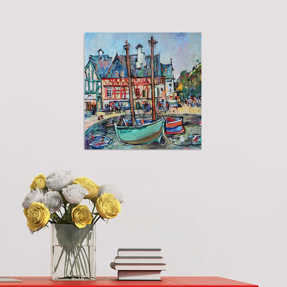 Auray. Brittany.