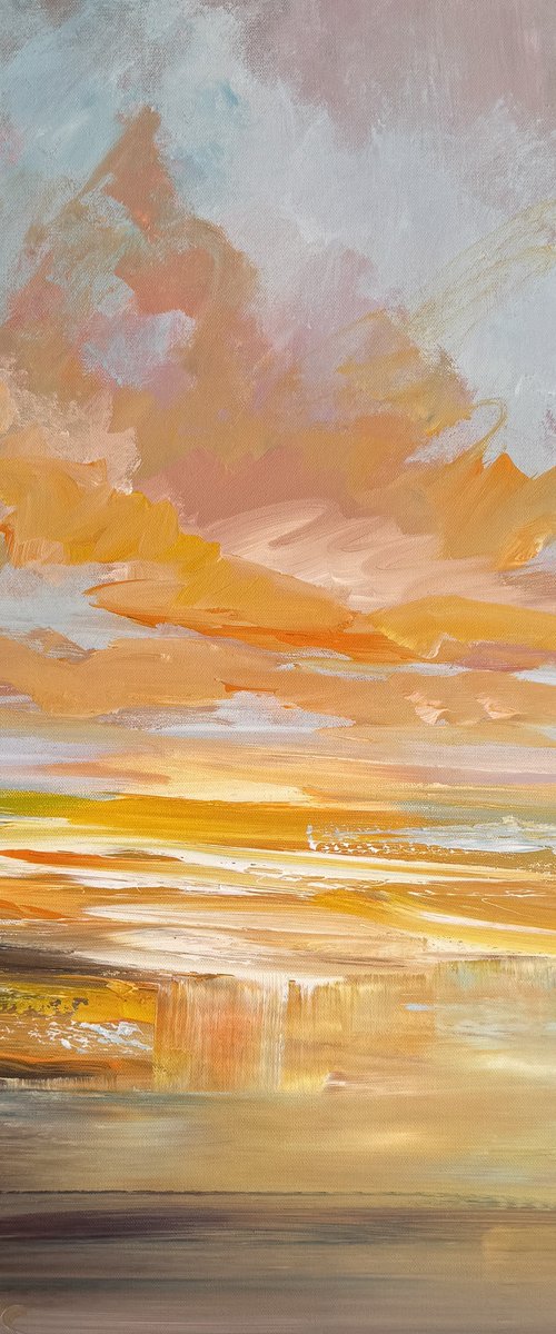 Pastel sea, by Liliana Gigovic