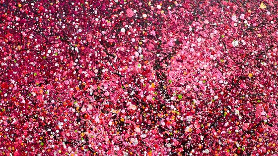 Softly, the Spring Speaks - framed