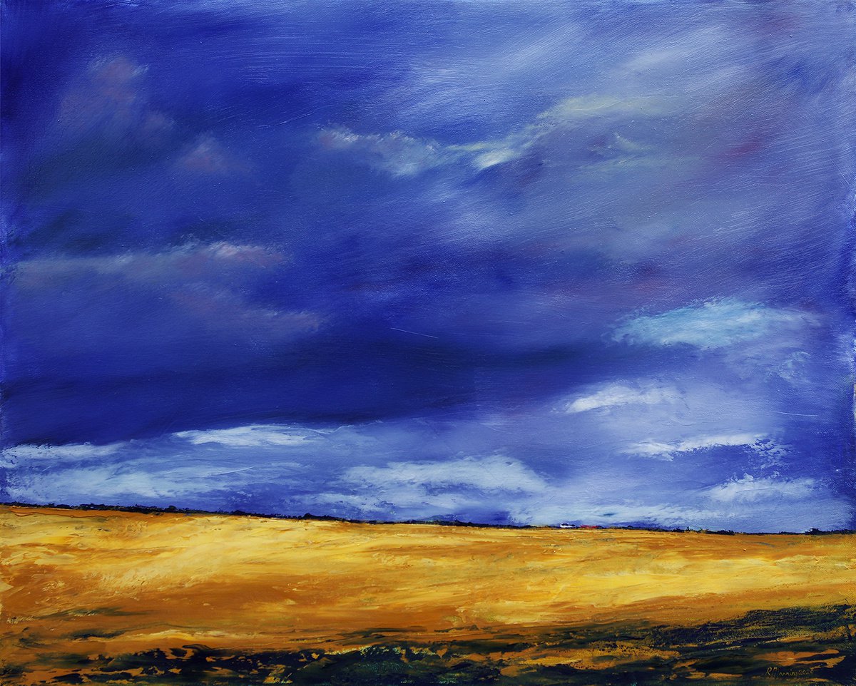 Landscape-19 By Richard Manning, 30 X 24, Artwork For Sale On Artfinder