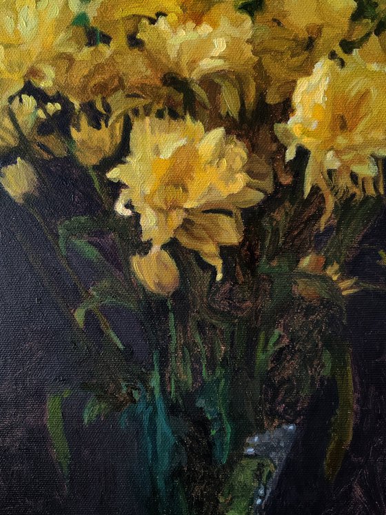 Yellow chrysanthemum