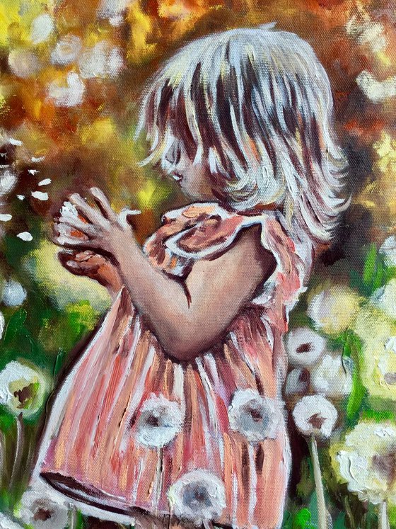 Days of innocence. Dandelion