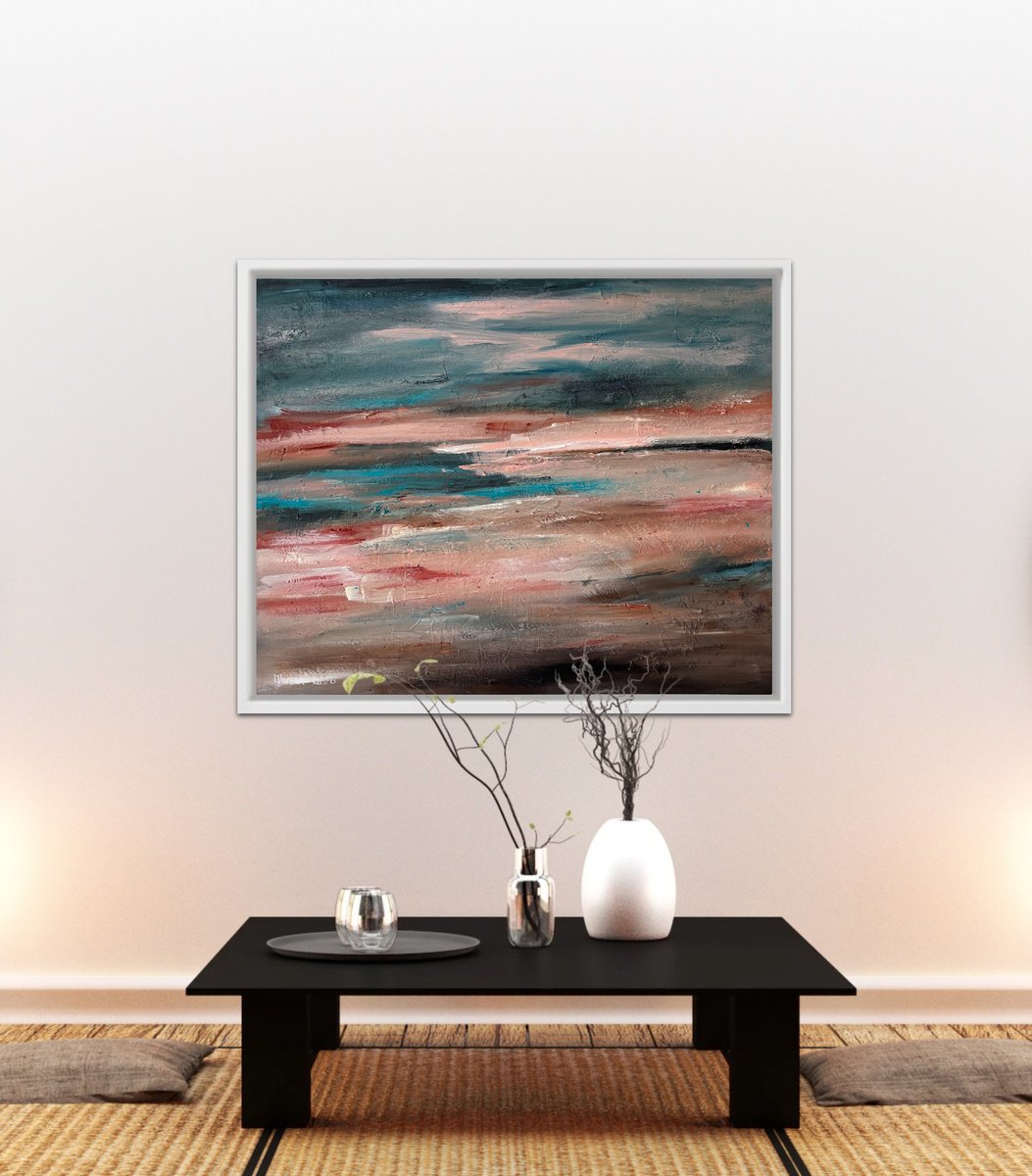 Dusk Ascending By Lyndsay Tarren-Leister, 30 X 24, Artwork For Sale On Artfinder