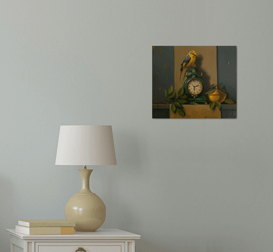 The Oriole and the Green Clock