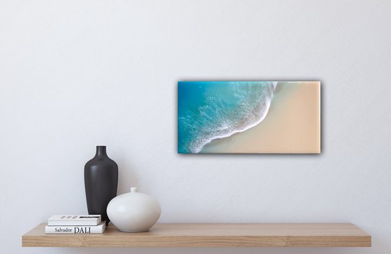 White Sand Beach #37 Seascape Ocean Lover Gift idea