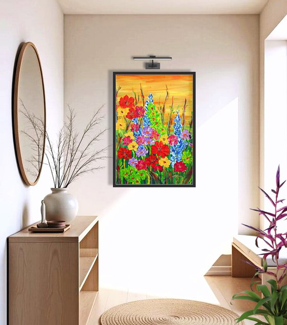 FLORAL SUNSET