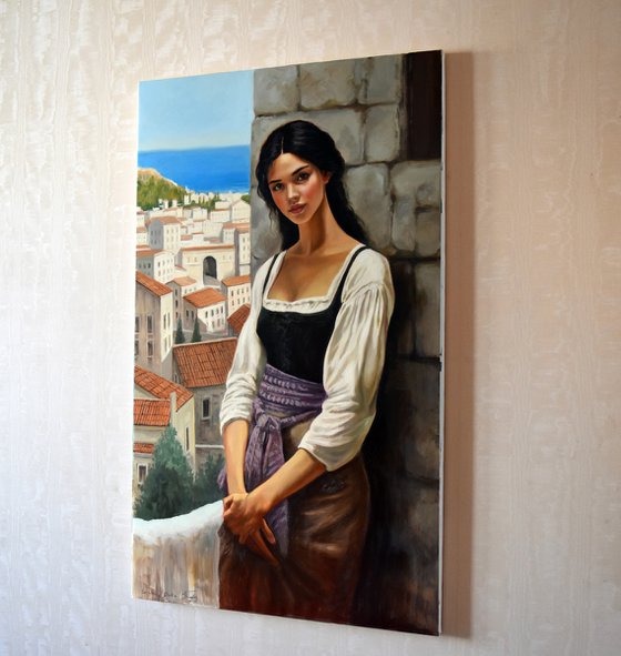 The Mediterranean girl V