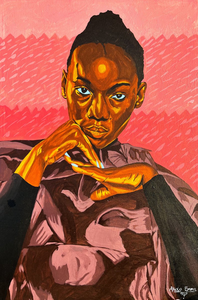 Nothing Held Back By Emmanuel Akolo, 24 X 36, Artwork For Sale On Artfinder