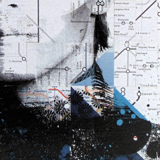 Collage_23_40X40 cm_David Bowie