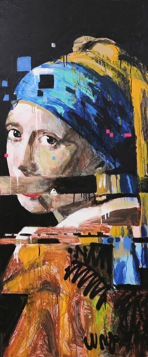 After Vermeer (with AR-technology: please, use MAARS app, available at App Store and Google Play) by Alexander Moldavanov